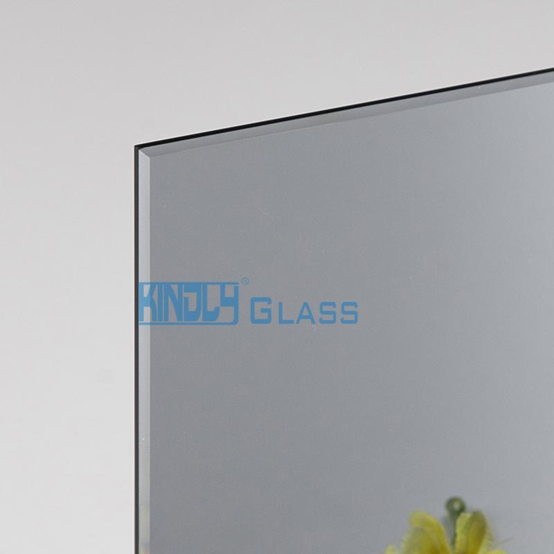 Espejo de vidrio tintado gris de 4-8 mm